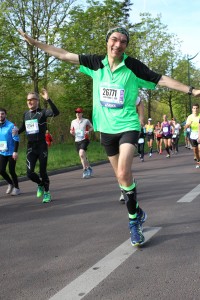 Après le 17ième km: je vole!